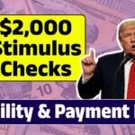 $2000 Fourth Stimulus Checks 2025